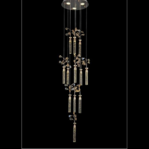 Đèn thả pha lê mặt dây chuyền T-6170/12