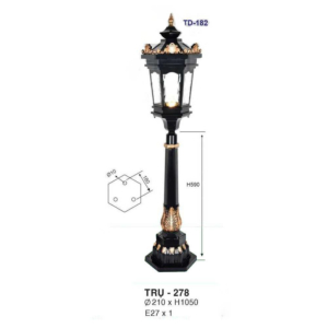 Đèn trụ cột năng lượng mặt trời TRU-278
