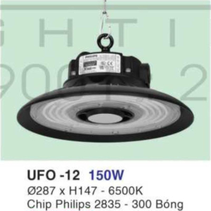 Đèn Led nhà xưởng UFO driver Philips UFO-12
