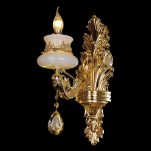 Đèn tường đá bạch ngọc pha lê K9 V-817/1