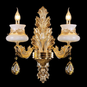 Đèn tường đá bạch ngọc pha lê K9 V-818/2