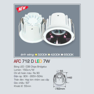 Đèn LED chiếu sáng cao cấp AFC-712-D-LED-7W-AST