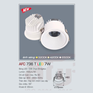 Đèn LED chiếu sáng cao cấp AFC-736-T-LED-7W-ASV