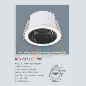 Đèn LED chiếu sáng cao cấp AFC-737-LED-7W-ASV