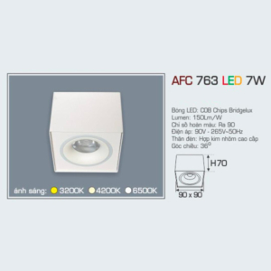 Đèn LED nổi cao cấp ánh sáng vàng AFC-763-LED-7W-ASV