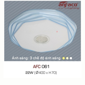 Ceiling light LED cao cấp ánh sáng vàng AFC-061-LED-22W-AST