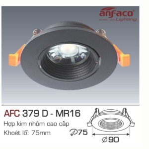 Downlight LED cao cấp AFC-379-D-MR16(Không-Bóng)