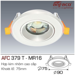 Downlight LED cao cấp AFC-379-T-MR16(Không-Bóng)