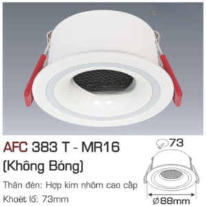 Downlight LED cao cấp AFC-383-T-MR16(Không-Bóng)