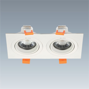 Đèn âm trần xoay góc cao cấp AFC-388-T/2-MR16(Không-Bóng)