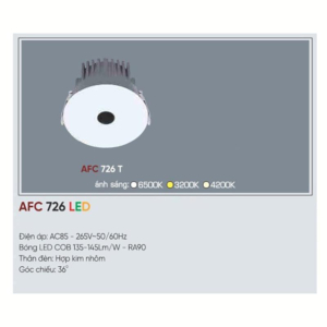 Đèn LED chiếu sáng cao cấp AFC-726-T-LED-9W-ASV