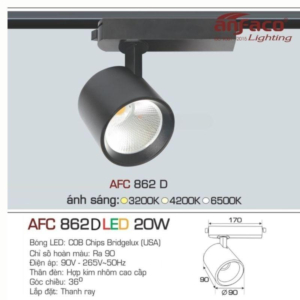 Đèn pha LED tiêu điểm cao cấp ánh sáng trung tính AFC-862-D-LED-20W-ASTT