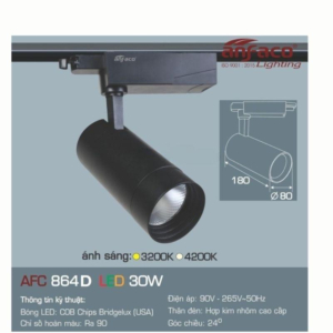 Đèn pha LED tiêu điểm cao cấp ánh sáng trung tính AFC-864-D-LED-30W-ASTT