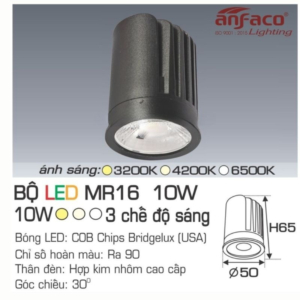 Đèn LED cao cấp ánh sáng trắng MR16-LED-10W-AST