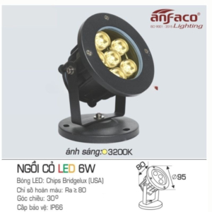 Đèn LED cắm cỏ cao cấp AFC-NGỒI-CỎ-LED-6W