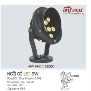 Đèn LED cắm cỏ cao cấp AFC-NGỒI-CỎ-LED-9W