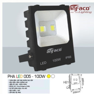 Đèn pha LED cao cấp ánh sáng vàng AFC-005-LED-100W-ASV