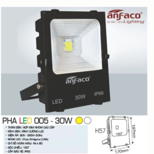 Đèn pha LED cao cấp ánh sáng trắng AFC-005-LED-30W-AST