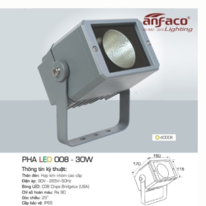 Đèn pha LED cao cấp AFC-008-30W-ASV
