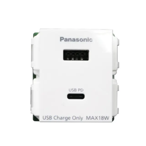 Ổ cắm USB 2 cổng Type A-C WEF14821W-VN