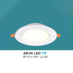 Downlight LED âm trần cao cấp AB-05-3CD