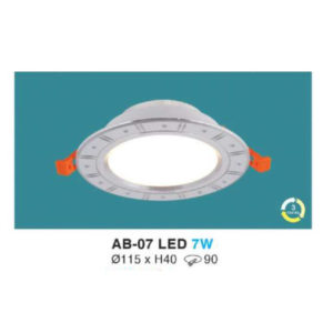 Downlight LED âm trần cao cấp AB-07