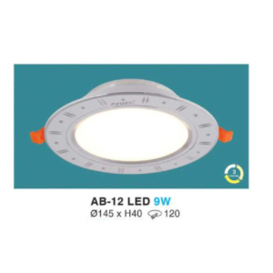 Downlight LED âm trần cao cấp AB-12
