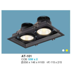 Downlight LED âm trần hợp kim nhôm cao cấp AT-101-AST
