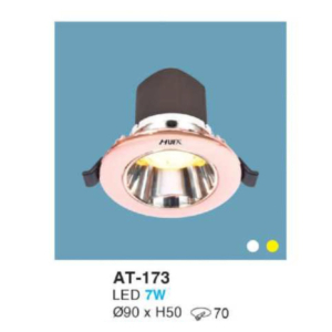 Downlight LED âm trần hợp kim nhôm cao cấp AT-173-AST