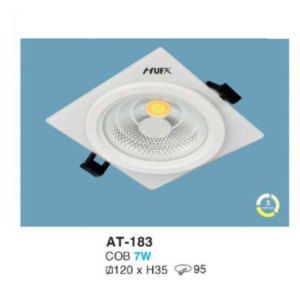 Downlight LED âm trần hợp kim nhôm cao cấp AT-183