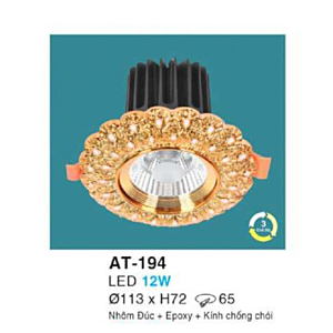 Đèn âm trần cao cấp AT-194
