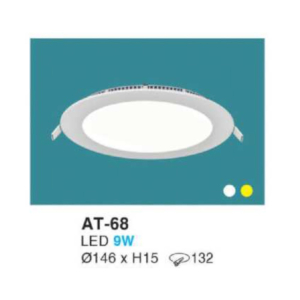 Downlight LED âm trần siêu mỏng cao cấp AT-68-AST