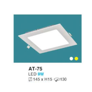 Downlight LED âm trần siêu mỏng cao cấp AT-75-AST