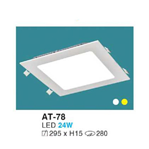 Downlight LED âm trần siêu mỏng cao cấp AT-78-ASV