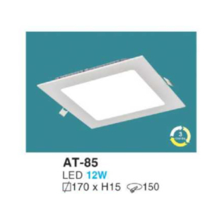 Downlight LED âm trần siêu mỏng cao cấp AT-85
