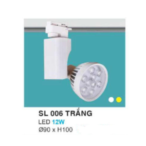 Đèn rọi ray ánh sáng vàng SL-006-12W/ASV