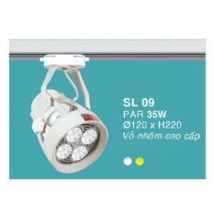 Đèn rọi ray ánh sáng vàng SL-09-ASV