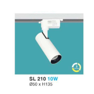 Đèn rọi ray ánh sáng 3 chế độ SL-210-10W/3CD