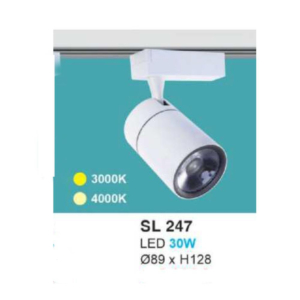 Đèn rọi ray ánh sáng trung tính SL-247-30W/ASTT