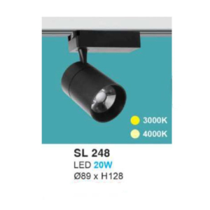 Đèn rọi ray ánh sáng trung tính SL-248-20W/ASTT