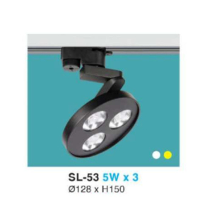 Đèn rọi ray ánh sáng vàng SL-53-5Wx3/ASV