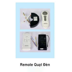 Remote quạt đèn