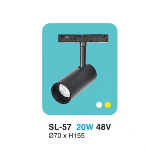 Đèn rọi ray nam châm ánh sáng Vàng SL-57-ASV