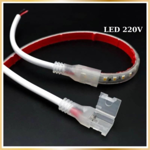 Phích cắm led dán 220V 1 hàng led 10mm LD2835-D10MM