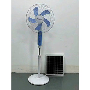Quạt cây đứng năng lượng mặt trời có cục sạc điện QNL-188