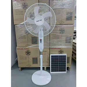 Quạt cây đứng năng lượng mặt trời có cục sạc điện QNL-198