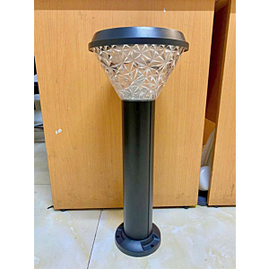 Đèn trụ sân vườn năng lượng mặt trời tròn cao 60cm TH600