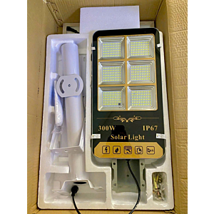 Đèn đường năng lượng nhôm cao cấp 300W YS-6