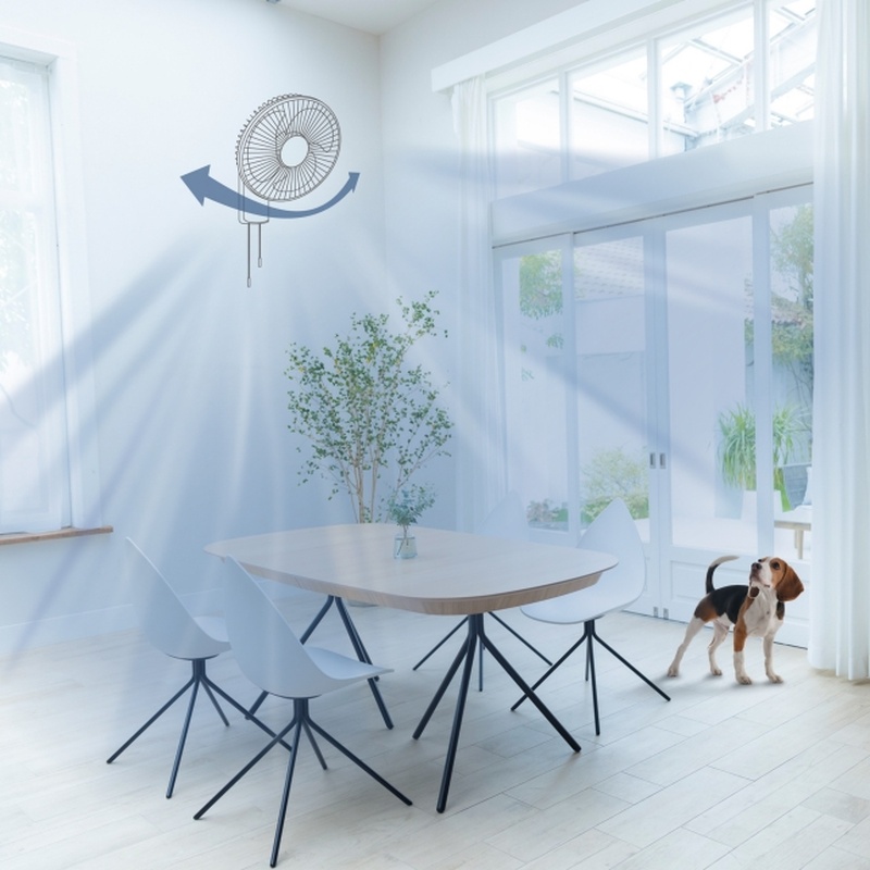 Lắp đặt ở vị trí bất kỳ để tận hưởng cảm giác mát mẻ mà không vướng víu dây điện