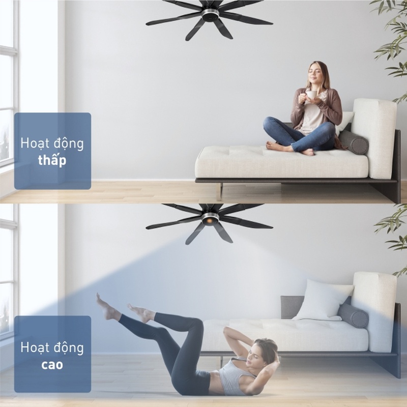 Hãy để thiết bị giúp bạn tạo một không gian thoải mái - Cảm biến chuyển động